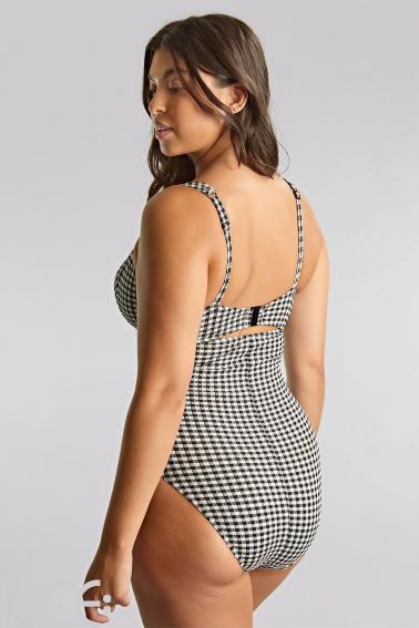 Panache Swim - Gingham Badedragt G-M skål