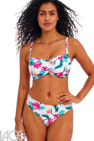 Freya Swim - Palm Paradise Bikini Bandeau BH med aftagelige stropper E-I skål