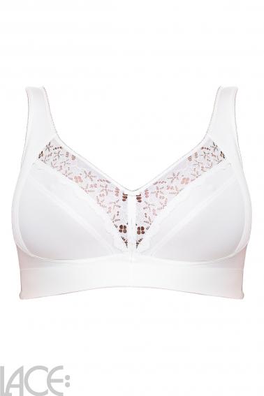 Rosme Lingerie - Bomuld BH uden bøjle F-H skål - Rosme Clean Cotton