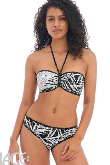Freya Swim - Gemini Palm Bikini Bandeau BH med aftagelige stropper F-I skål