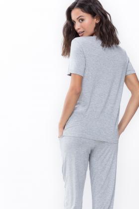 Mey - Sleepy & Easy Pyjamas Top med korte ærmer