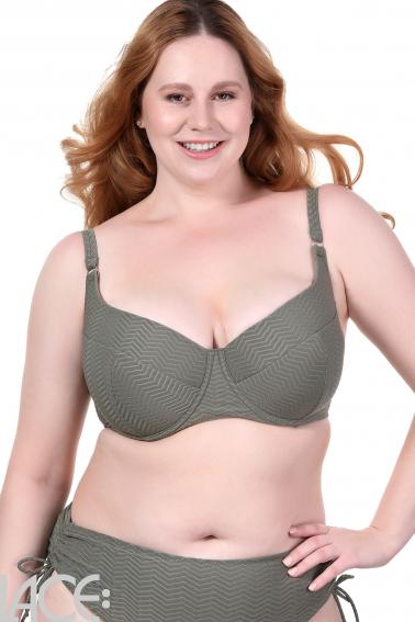 LACE Design - Bikini BH med dyb udskæring - Foret i skålen - E-H skål - LACE Swim #10